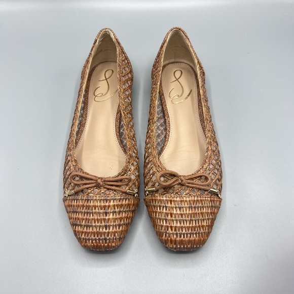 Sam Edelman Cuoio Weave May Ballet Flat - Picture 2 of 6